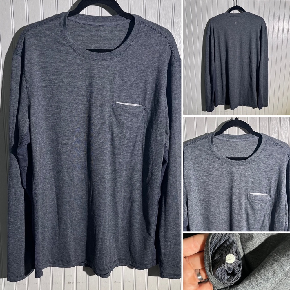 Lululemon 🍋 Long Sleeve Pocket Tee - XL
